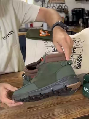 HEYDUDE Bradley II Nylon Boot - Comfortable Slip on Boots for Men #HEYDUDEpartner #sliponboots #boots #tiktokshopcreatorpicks #HEYDUDENewArrivals @HeyDude 