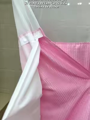 Estamos en 2026. Las cortinas de ducha ya no deberían ser tan complicadas. #bathroommakeover #bathroomaccessories #showercutain #tiktokshop 