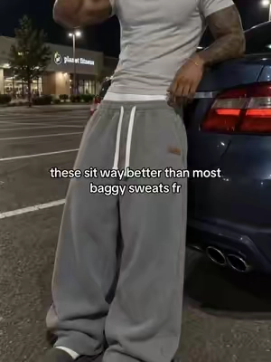 this fit is it #sweatpants #baggypants #widelegpants #fyp #fitcheck 