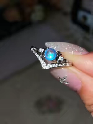 A Symbol of New Beginnings#Moonstone #Moonstonejewelry #Ring#MoonThemedJewelr #giftforher