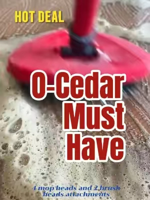 If you own an O-Cedar mop, you need to see this 👀🧼#ocedar #mophead #mopping #CleanTok #TikTokshopbacktoschool