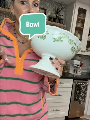 Beautiful compote bowl #bowl #homedecor #fruitbowl #compote @HSN, Inc #hsn 