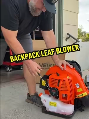 Great deal on these leaf blowers by VEVOR #leafblower #fallcleanup #backpackblower #gasleafblower 