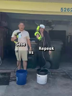 La diferencia de presión se nota muchísimo y hace una gran diferencia para la sociedad incrustada la nueva hidro lavadora de la marca kepeak sin duda tiene mucha potencia #tiktokshopblackfridaydeals #tiktokshopstockup #tiktokshopcreatorpicks #deepcleaning #pressurewasher 