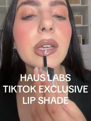 Gaga just dropped a tiktok exclusive cool toned lip glaze! Shade “Smokey mauve” @Haus Labs @ladygaga  #ladygaga #hauslabs #hauslabsbyladygaga #cooltonedlip #lipgloss 