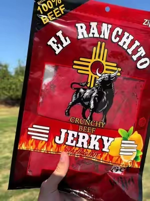 Blazing Hot 6oz #elranchitojerky #carneseca #fyp #beefjerky 
