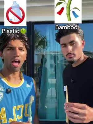 #bambootoothbrush #plasticfree #oralcare #teeth 