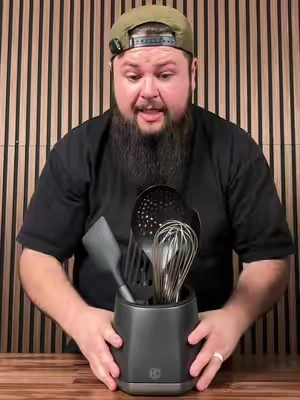 The HexClad 9-Piece Utensil Set 🔥 Check link for current pricing #hexclad #utensils #tiktokshopcreatorpicks #tiktokshopblackfriday #tiktokshopcybermonday 