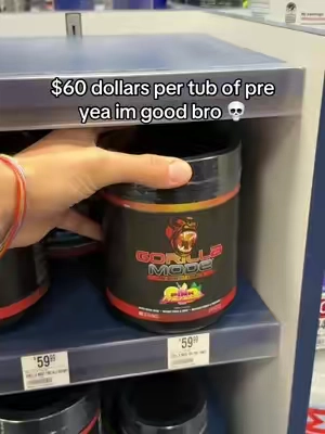 It's legit just cheaper here might as well save money #pre #preworkout #gorillamind #gorillamodepreworkout 
