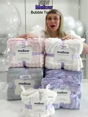 The Mellow Bubble Towels are giving spa bathroom at home 🫧🤍 If you’ve been looking for soft bath towels, plush bathroom towels, cozy bathroom essentials or an easy bathroom refresh, these have such a cute textured look while still feeling super practical for everyday use. Basically the kind of towels that make your bathroom feel way more expensive than it is 😂 #MellowBubbleTowels #BathTowels #BathroomEssentials #PlushTowels #BathroomRefresh @Mellow Sleep 