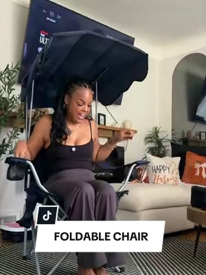 Football season officially starts today for my son 🏈💙 and I already know I’m about to spend HOURS on these sidelines. This folding sports chair has its own sun shade, cup holders AND storage, so football moms… come prepared 😂 @Uhair US #footballmom #footballseason #momessentials #tiktokshopfinds #outdoorchair 