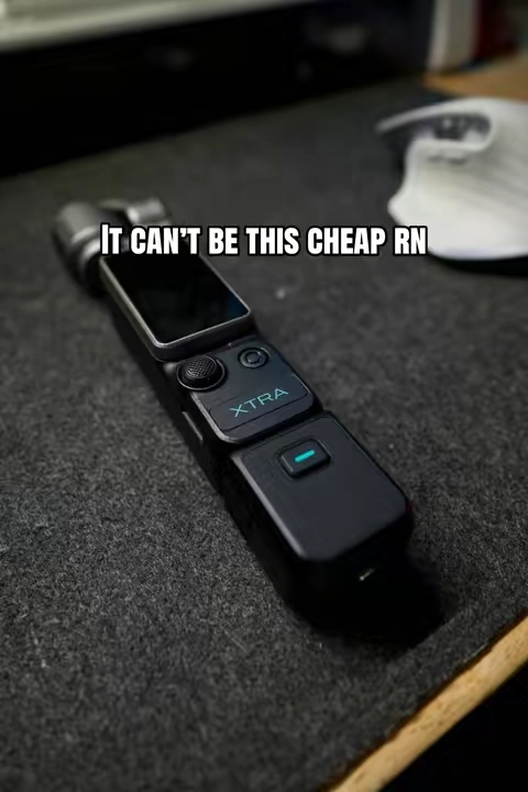The xtra muse is by far the best camera for vlogs/ content creation / streaming for the money. You have its twin the OP3 which is hundreds of dollars more currently and there is not a single difference between the cameras. Anytime these cameras go on sale you know I’m going to let you know. #streamingcamera #contentcamera #djiosmopocket3 #xtramuse #cameragear 