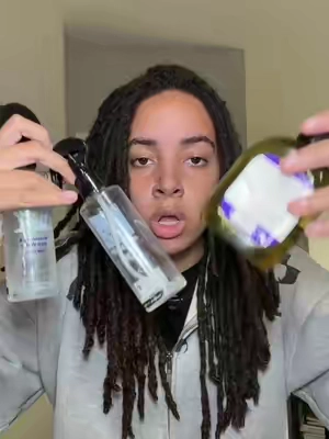 This stuff actually made such a huge difference  #haircare 