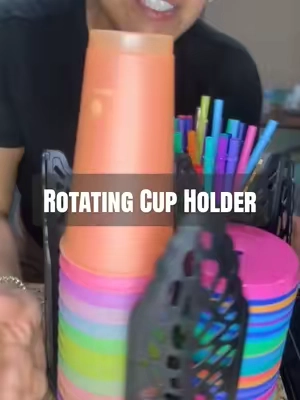 If you’ve been building your dream at-home coffee station, don’t forget the organization! ☕🤎 This 4-Tier Rotating Disposable Coffee Cup Holder gives your cups, lids and coffee accessories their own compartments while keeping everything easy to grab right from the countertop. The rotating design makes the whole setup feel like your own little café. ✨ #CoffeeBar #CoffeeStation #KitchenOrganization #HomeOrganization #tiktokshopstockup 