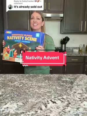 Replying to @SaltyCracker 🇺🇸🥓 Such a fun and meaningful way to count down to CHRISTmas ✨ #ChristmasAdventCalendar #ChristmasCountdown #BuildingBlocks #NativityScene #nativityadventcalendar