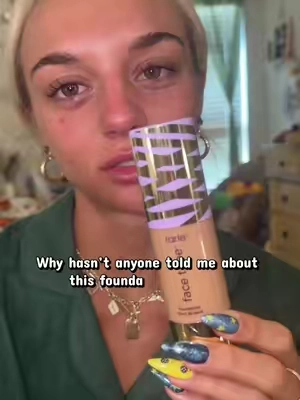 Removed that zit and doesn’t make my pores look worse, bless 🙏🏼 #tarte #foundation #viral #ttshop 