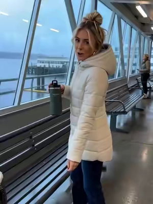 Rainy morning commuter layer that actually keeps the cold wind out 🌧️#coat #wintercoat #winterfashiontrends #wintercommute #tiktokshopstockup 