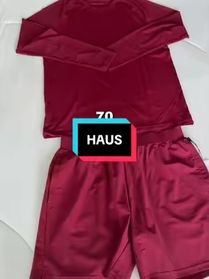 I’m 6’1 170 wearing size M in both🤝 #haus 