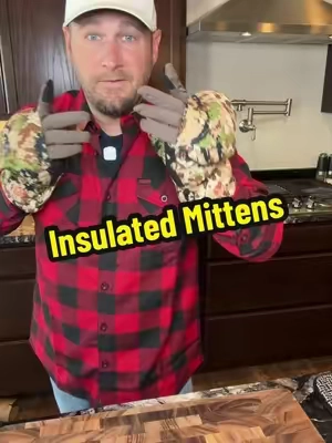 Mittens, BASSDASH Men's Insulated Mittens Winter Camo Hunting Gloves Water Resistant for Cold Weather Outdoor Activities. #mittens #Outdoors #hunting @Bassdash-US 