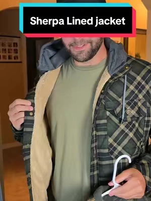 Why are you wearing a hoodie for every occasion when something like this is just as comfortable but ALOT nicer!  #fleecelinedjacket  #sherpajacket  #mensjacket  #falljacket 