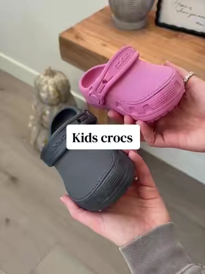 The cutest crocs for fall 🥹 #crocs #kidscrocs #toddlershoes #kidsshoes 