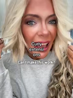 Curly hair extensions!!! Say what?!! Yessss!!!! #hairextensions #curlyhair 