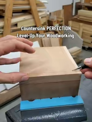 This countersink drill bit set with adjustable depth stop is a MUST have for woodworkers, carpenters, and DIYer 👍👍👍 #tools #drillbit #woodworking #carpenter  #DIY 