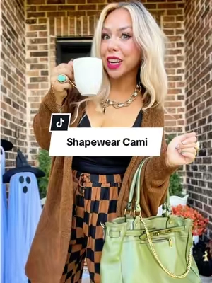 Wear it as shapewear or a cami, up to you👏🏼@Shapermint #shapewear #shapermint #midsizeoutfits #tiktokshopstockup 