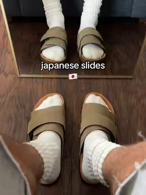 These feel and look like the name brand but for a fraction of the price. Stay true to size #slides 