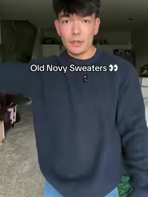 Old Navy Crewneck sweaters just in time for the fall and winter #OldNavy #CrewneckSweater #MensFashion #MensStyle #mensclothing 