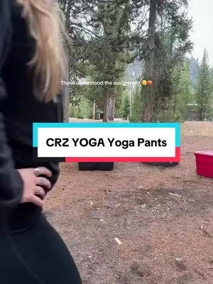 The no front seam, soft stretchy fabric, and flattering flare fit are just TOO good. 🤌🏻 #CRZYoga #FlareLeggings #YogaPants #ActivewearFinds #LeggingStyle