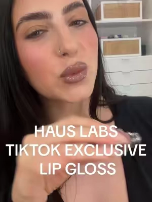 NEW Haus Labs shade exclusive to tiktok!! It’s is THE perfect cool tone! Shade “Smokey mauve” @Haus Labs @ladygaga  #hauslabs #hauslabsbyladygaga #ladygaga #lipgloss #cooltone 