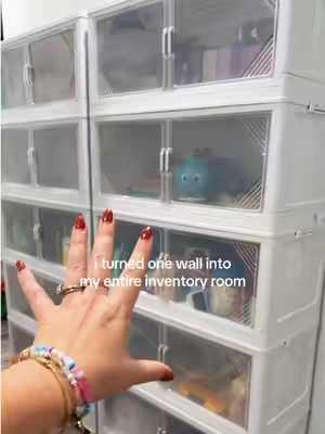These stackable storage bins gave me my house back 😍 #homeorganization #storage #storageideas #stackablestorage #storagesolutions 