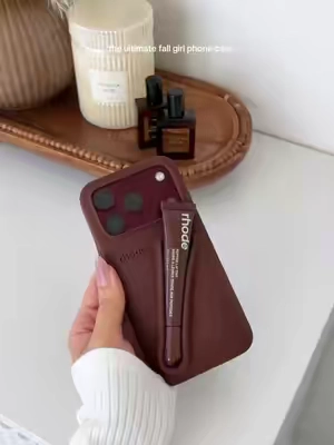 The fall color combo of my dreams 🤎 #LipTintCase #PhoneCase #FallAccessories #iPhoneAccessories #TikTokShopFinds