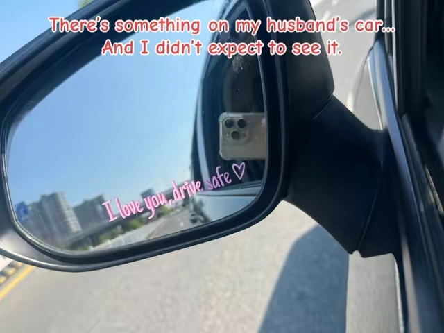 “I love you,drive safe❤️” Sometimes the smallest reminder carries the biggest love.❤️ #giftideas #wifelove #caraccessories #truckaccesories #fyp 