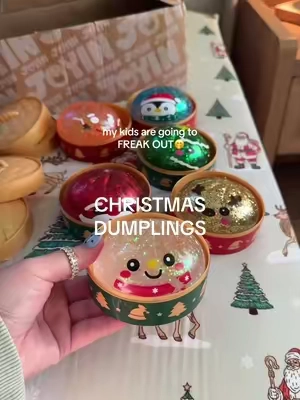 these are going to make the BEST stocking stuffers!! 🎄✨ they’re already going fast!! #stockingstuffers #stockingstufferideas #squishy #dumplings 