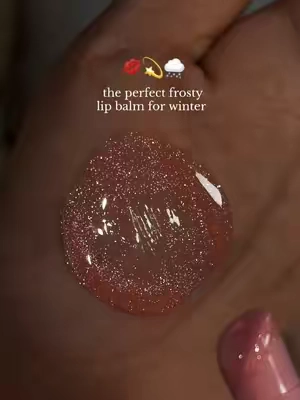 Cosrx Lip Peptide is the perfect frosty icy pink lip balm for Christmas #lipbalm #kbeauty #cosrx #girlythings #glitter @COSRX US 
