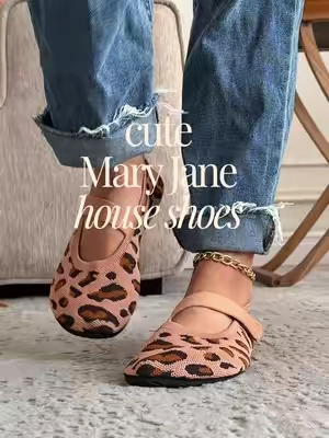 Cute Mary Jane house shoes #tiktokshopstockup #houseshoes #maryjaneshoes #cuteshoes #girlshoes 