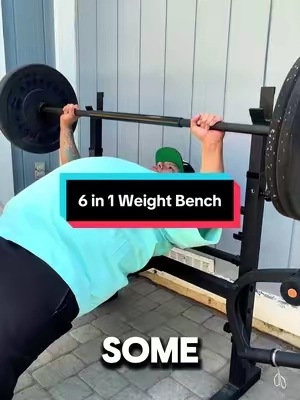This weight bench is the way to go 🏋🏼 #weight #bench #weightbench #workoutbench #athomegym 