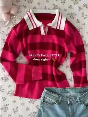 The cutest fall sweater combo 🍒☁️#falloutfits #fallstyle #sohochic #fallfashiontrends #tiktokshopstockup
