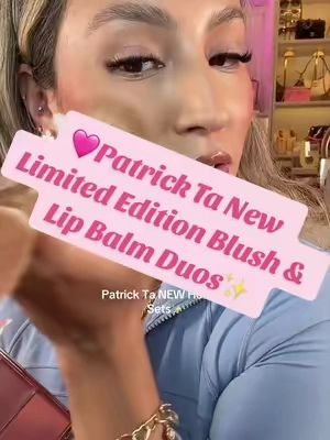 🩷✨NEW Limited Edition Patrick Ta Major Headlines Blush & Lip Duo in Gingerbread Latte😍#patricktabeauty #patrickta #patricktablush #patricktalipbalm #tiktokshopstockup  Posted on 09/22/2026 | Prices & promos were accurate at time of posting but may change. This is my personal testimony. Results may vary. @Patrick Ta Beauty  