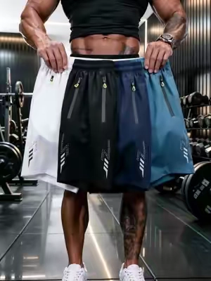 Men’s Quick Dry Athletic Shorts #mensfashion #tiktokshop #ootdmen #streetwearMen 
