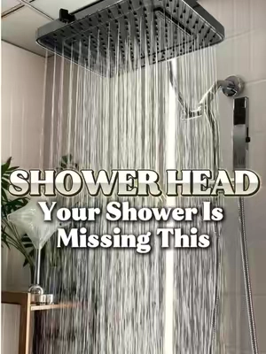 Water Comes Down Just Right#hashtag #TikTokshopbacktoschool #showerhead #tiktokshop 