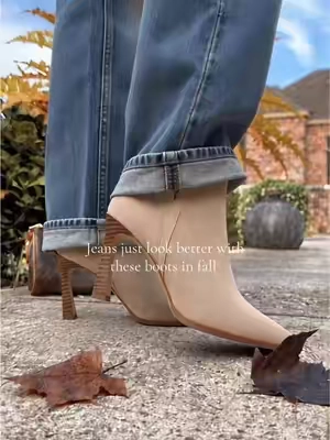 Fall outfits just feel better with these boots #boots #fallshoes #fallboots #tiktokshopcreatorpicks #fallstyle 
