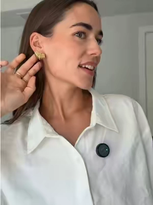 14K gold plated stack without the hassle✨ @PAVOI  #jewlery #earringstack #earrings #pavoi #chicaccessory 