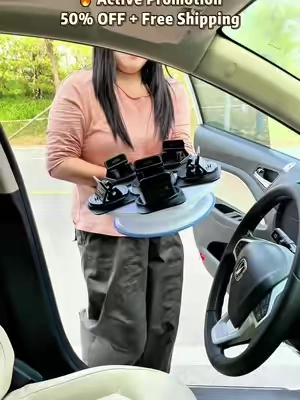 Car Navigation Mount, Multi-Functional Car Mount, 360° Rotatable and Adhesive #phoneholder #navigation #carmount #carphoneholder #brackets