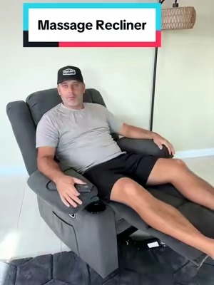 A massage recliner chair with heat, yes please! #recliner #reclinerchair #massagechair #falldealsforyou #tiktokshopfalldealsforyou 