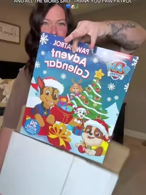 & this is why we love paw patrol. #pawpatrol #adventcalendar #kidsadventcalendar 
