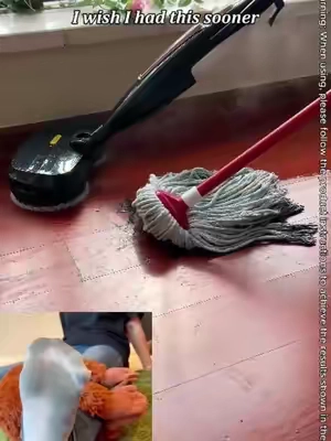 This is a high-temperature steam mop that can quickly polish your floors and kill bacteria. It's truly a great helper for household cleaning! #tiktokshopstockup #summerwins #steamcleaning #floorcleaning #steammop