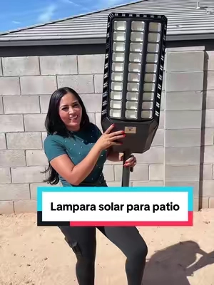 Respuesta a @Ron HYKOONT Solar Outdoor Lights Lámpara solar grande #hykoont #solaroutdoor #lamparasolar #blackfriday #tiktokshopcreatorpicks 